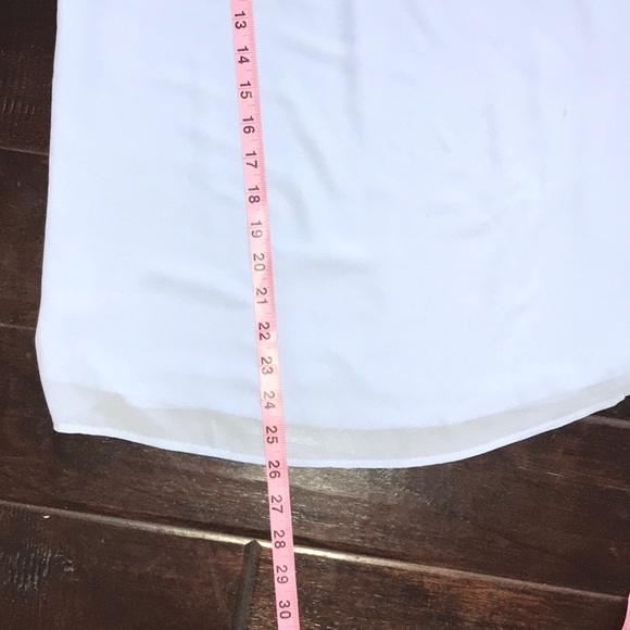 Beautiful light blue chiffon cami - Picture 5 of 5